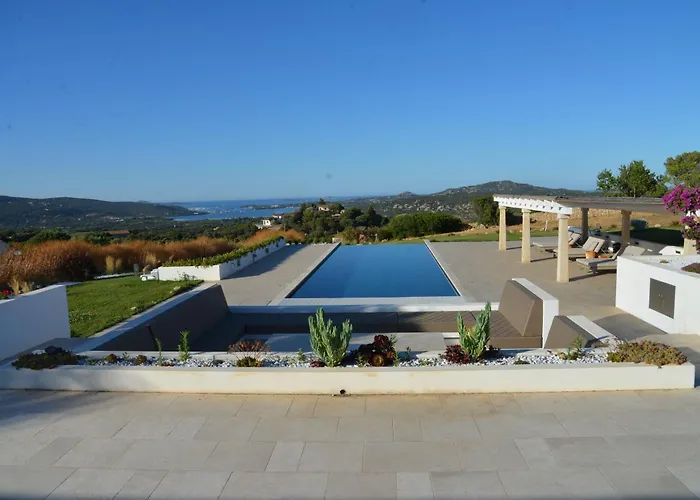 公寓 Tenuta Tanaja- Exclusive Luxus Mit Gaestehaus, Pool Und Meerblick - Costa Smeralda, Olbia-porto Cervo *