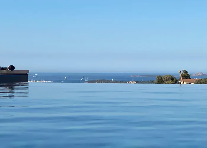 公寓 Tenuta Tanaja- Exclusive Luxus Mit Gaestehaus, Pool Und Meerblick - Costa Smeralda, Olbia-porto Cervo